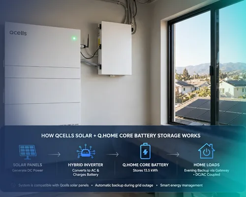 Qcells Panels and the Q.HOME Core Battery: A Compatibility Guide